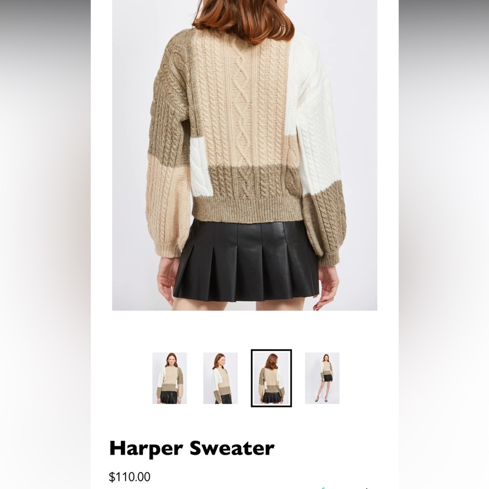 En Saison Harper Sweater - Picture 7 of 9